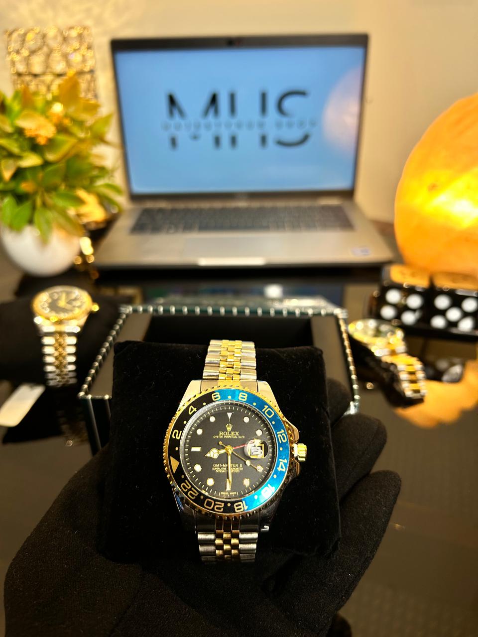 Rolex GMT Master Batman Edition